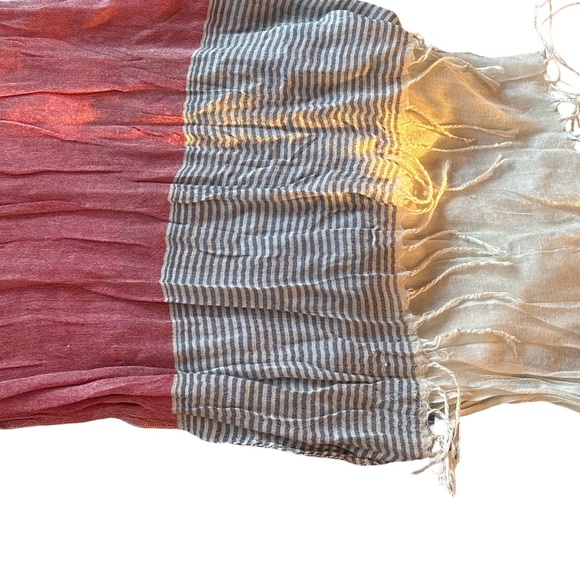 Colorful Striped Scarf - Picture 4 of 6